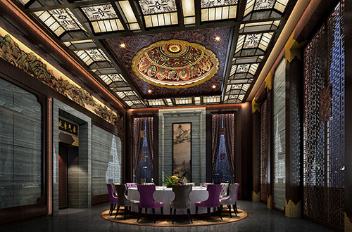 太湖低调奢华的新中式酒店设计效果图